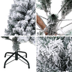 Cosmo Go Weihnachtsbaum Künstlich mit Schnee