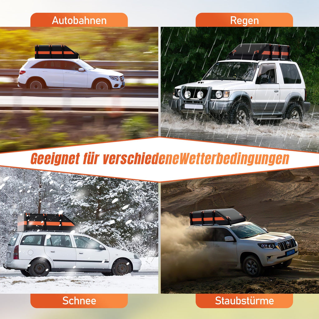 Cosmo Go Dachbox Auto Dachkoffer 550L Faltbare Wasserdicht