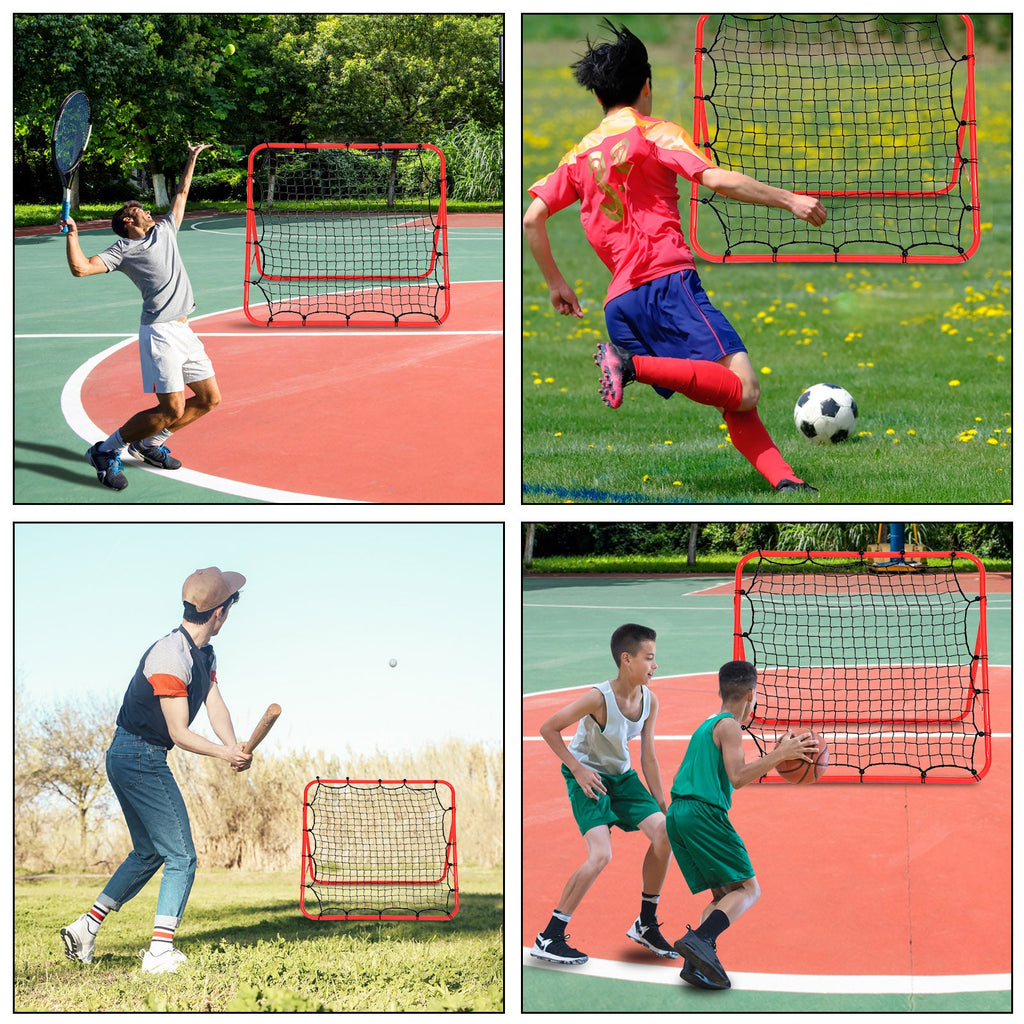 Cosmo Go Fußball Rebounder Rückprallwand Netz