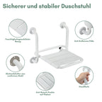 Cosmo Go Duschklappsitz Duschhocker Wandmontage