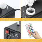 Cosmo Go Nebelmaschine Bühnenlicht LED Wireless 13 Farben