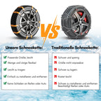 Cosmo Go Schneeketten Ketten Notfall Anti-Rutsch 10 Stück