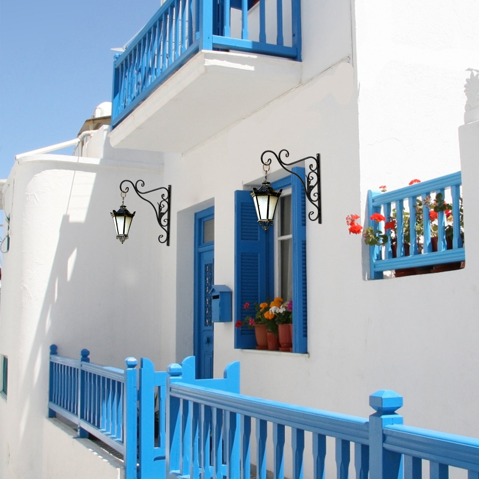 Cosmo Go 2x Blumenampel Wandhalterung