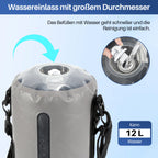 Cosmo Go Campingdusche 12L Tragbarmit Fusspumpe