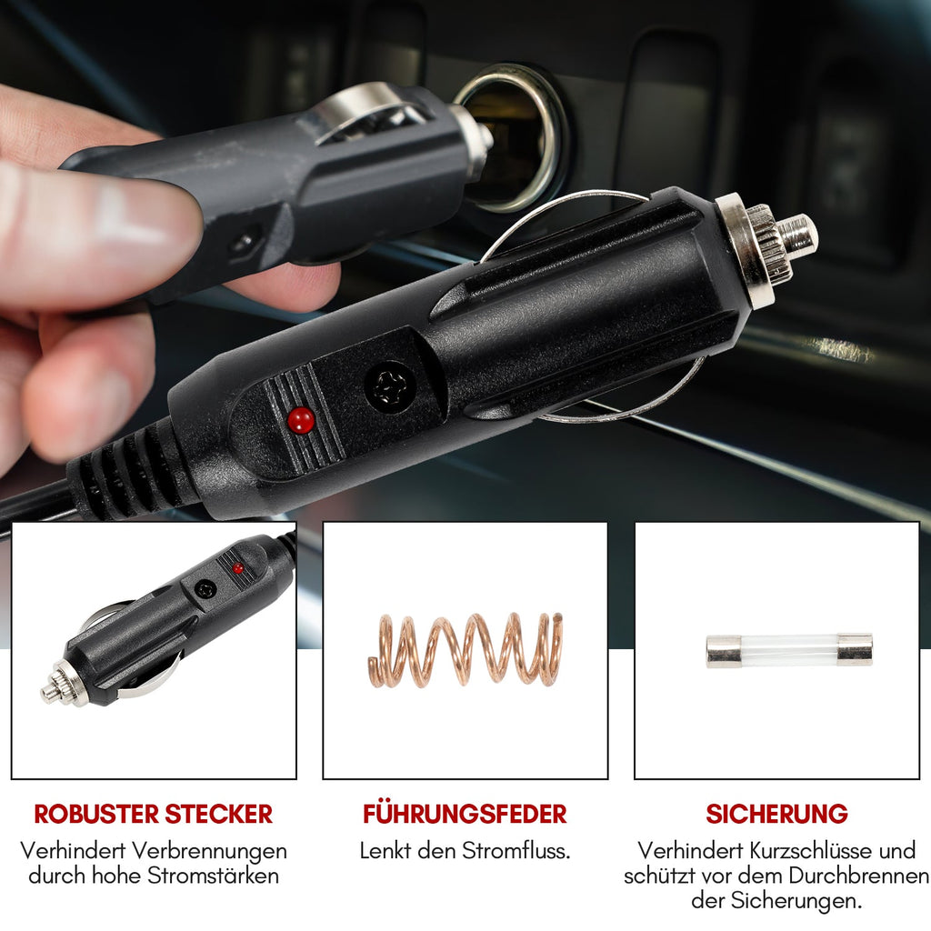 Cosmo Go Auto Sitzheizung Universal 12V Carbon