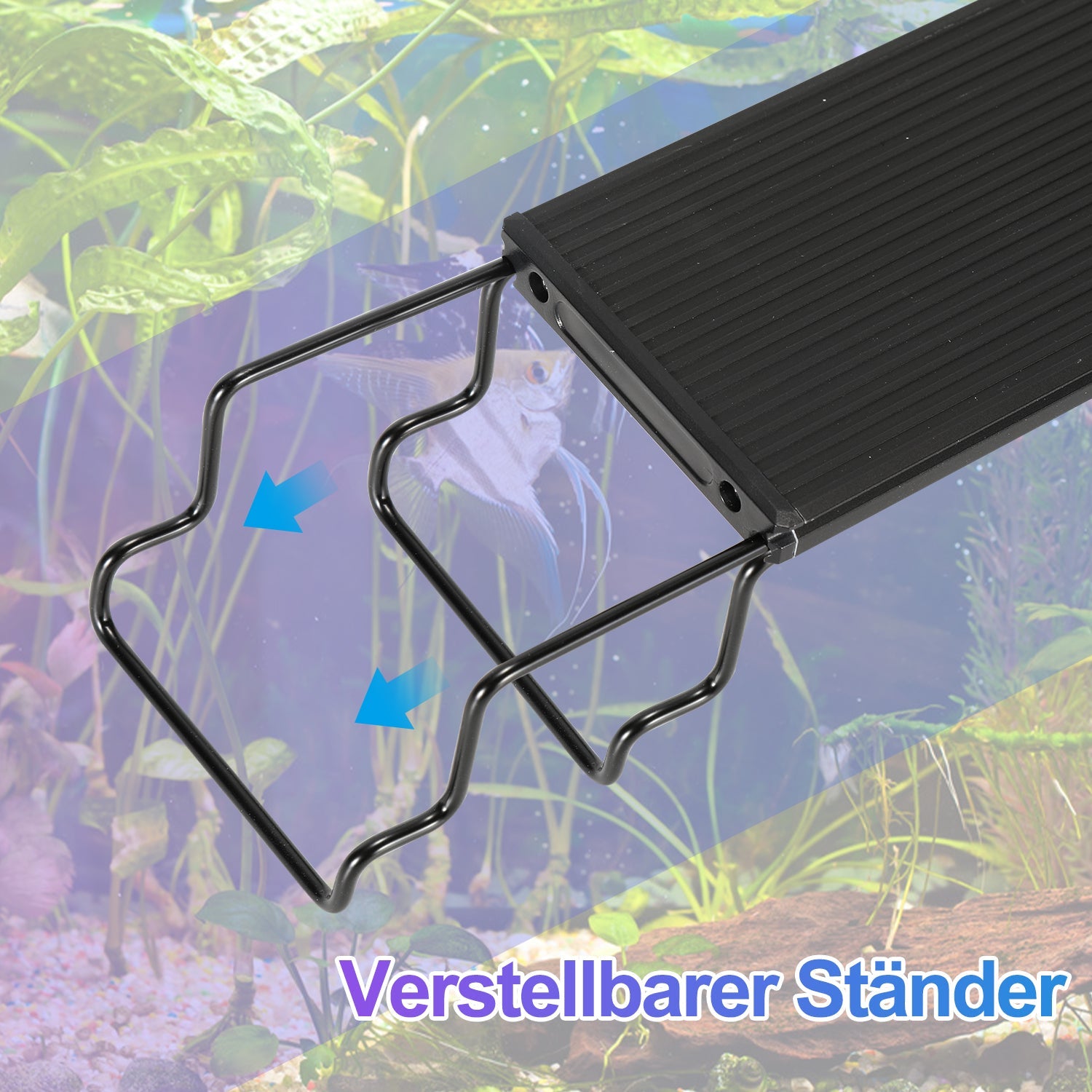 Cosmo Go LED Aquarium Beleuchtung Weiß Blau Licht