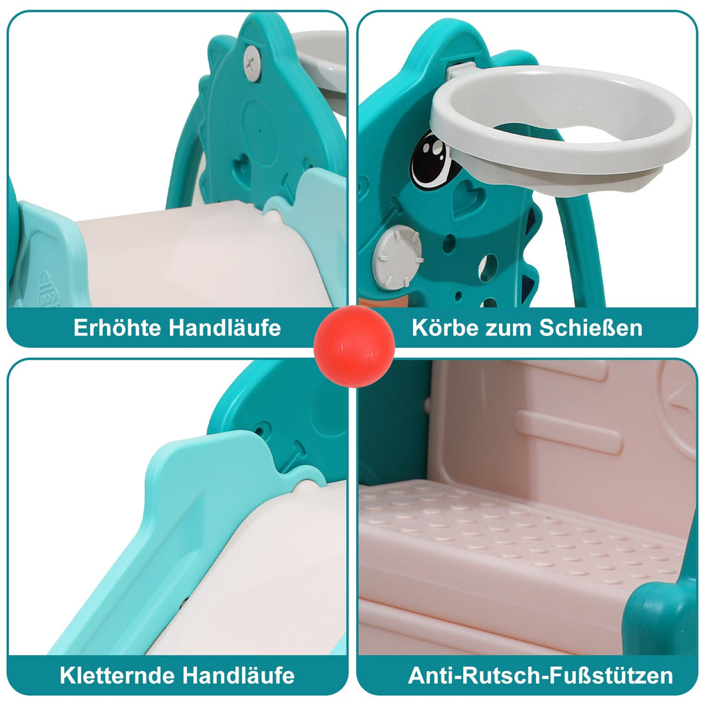 Cosmo Go Kinderrutsche Faltbar 4 in 1