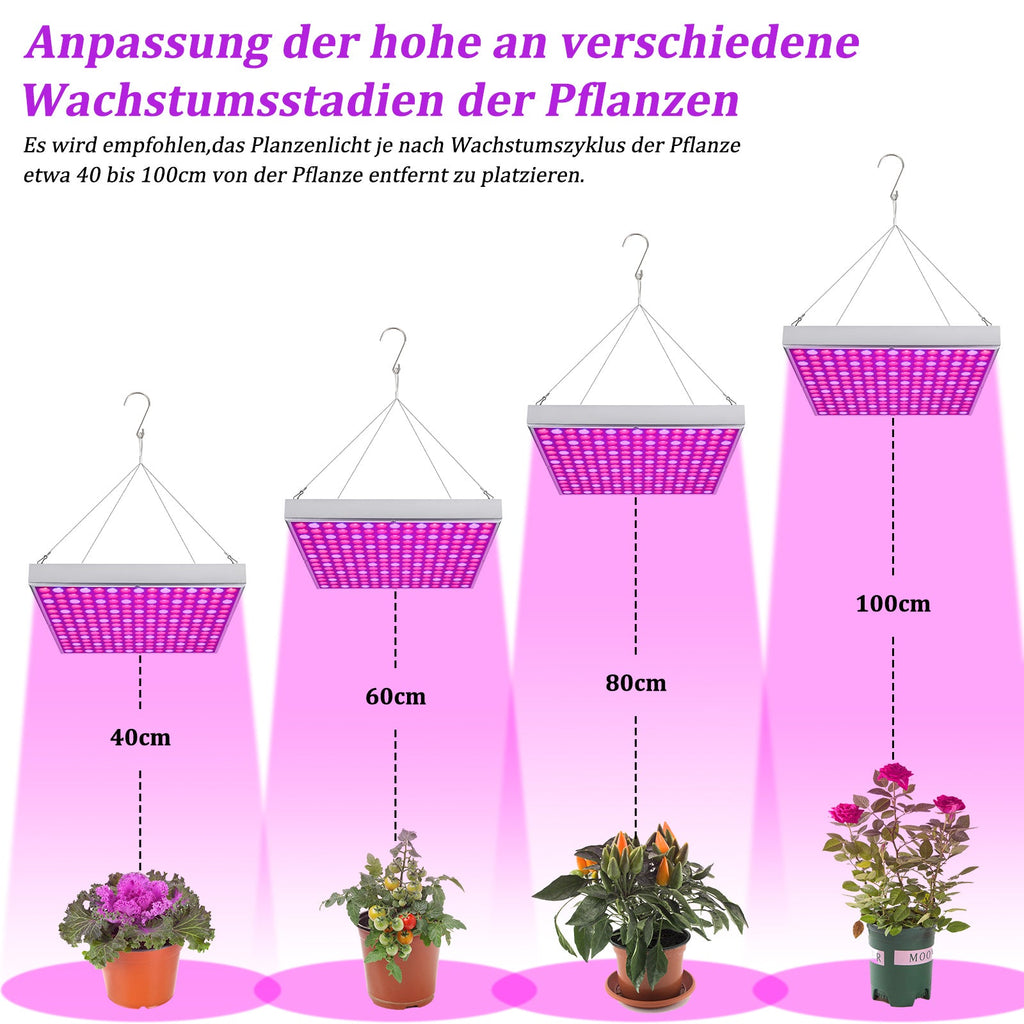 Cosmo Go Pflanzenlampe Vollspektrum 15W/45W