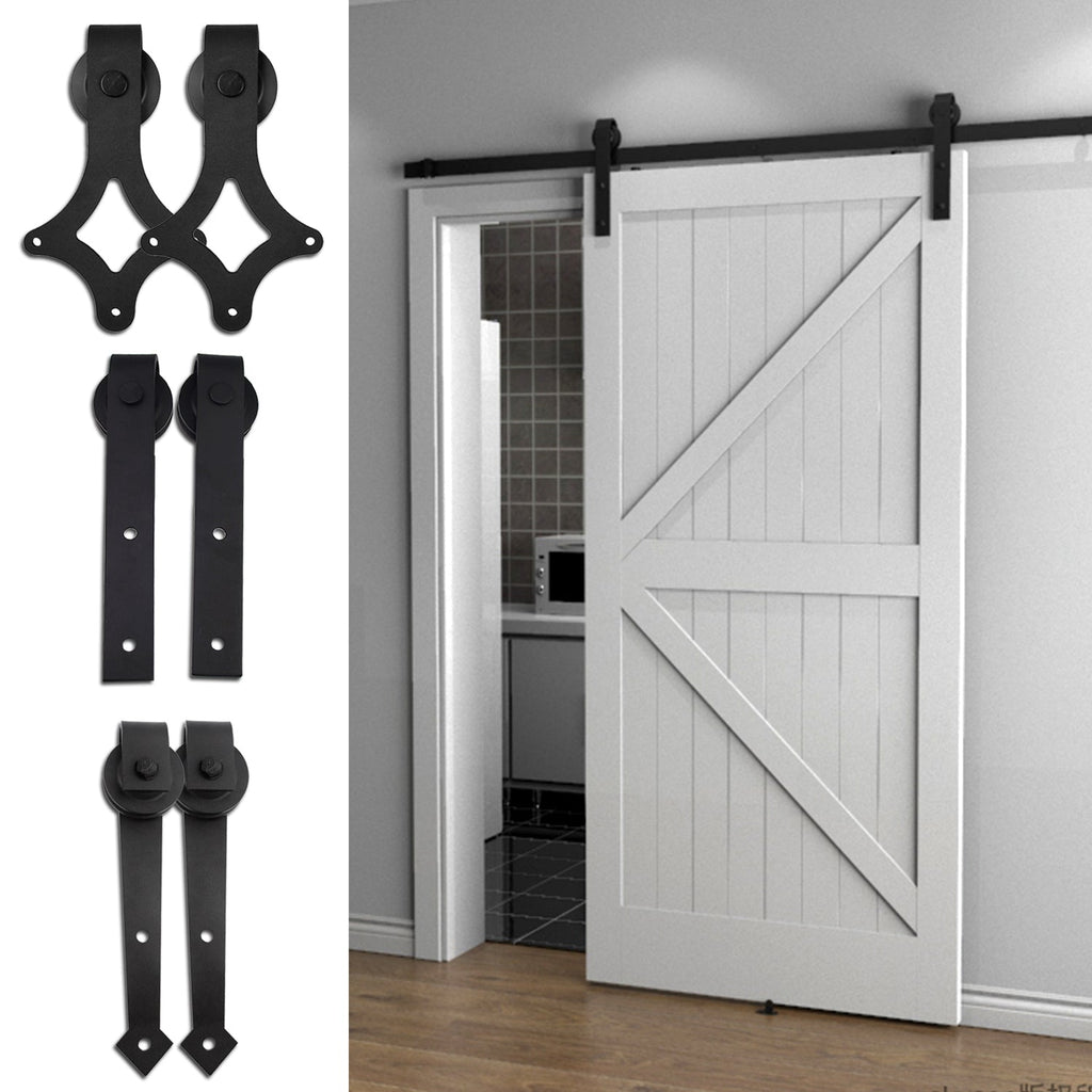 Cosmo Go Schiebetürbeschlag Set Schiebetürsystem 152cm/183cm/200cm/244cm/363cm