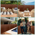 Cosmo Go PVC Sichtschutzmatte mit Kabelbindern