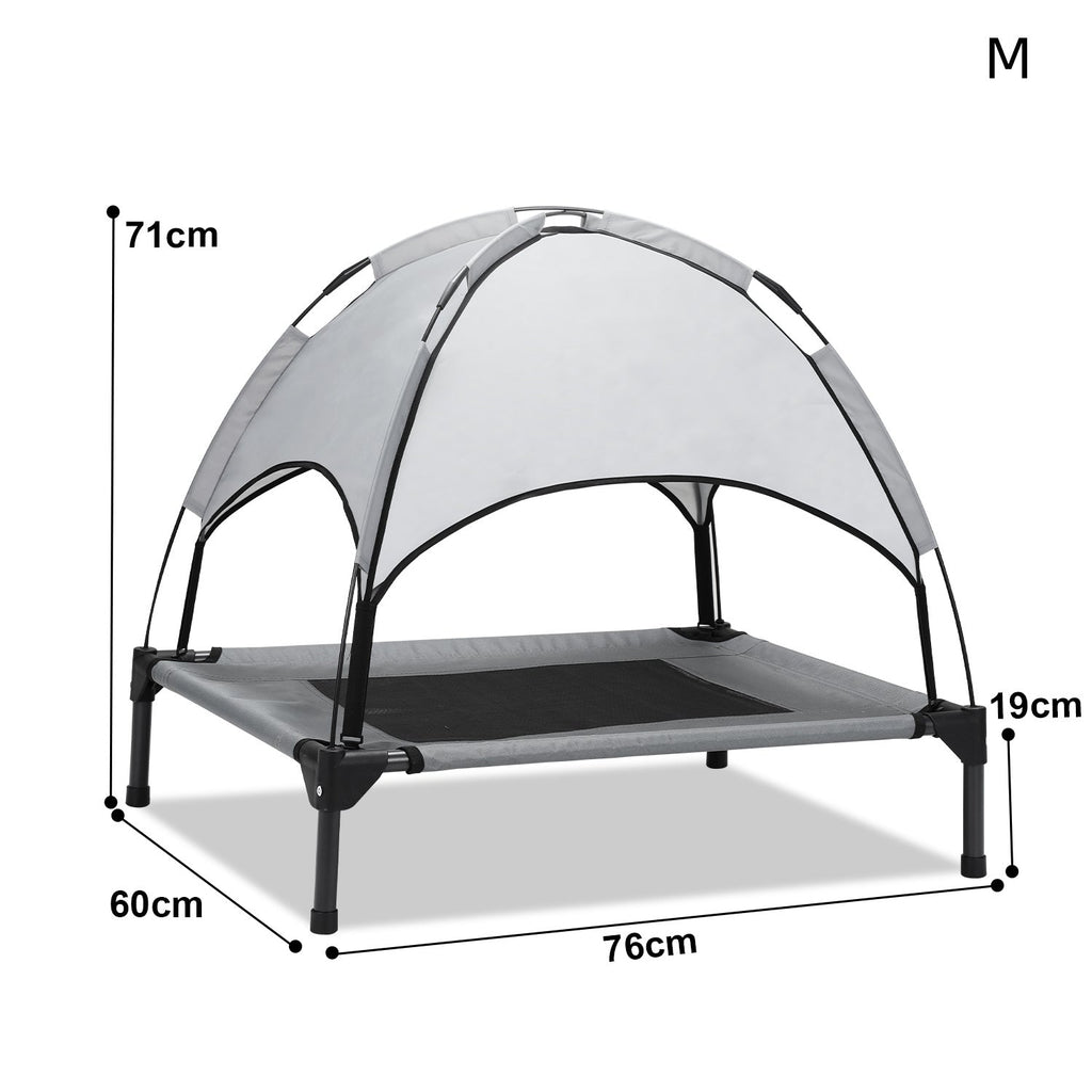 Cosmo Go Haustierbett mit Baldachin für Indoor & Outdoor