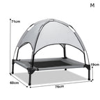 Cosmo Go Haustierbett mit Baldachin für Indoor & Outdoor