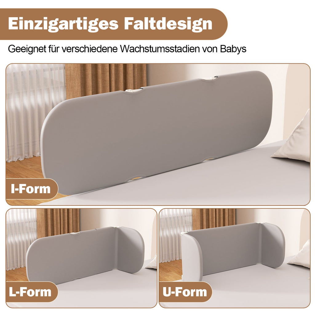 Cosmo Go Bettschutzgitter Rausfallschutz Faltbarer