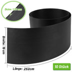 Cosmo Go Sichtschutzstreifen Hartes PVC 10-40 Stück