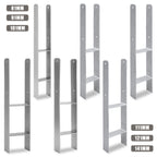 Cosmo Go 2/4 Stück H-anker H-Pfostenträger Pfosten