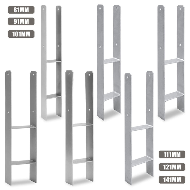 Cosmo Go 2/4 Stück H-anker H-Pfostenträger Pfosten Hover Image
