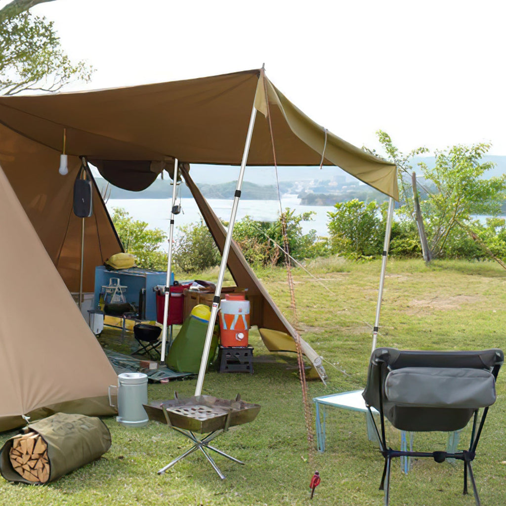 Cosmo Go Teleskopstange für Zelte Verstellbare Aluminium