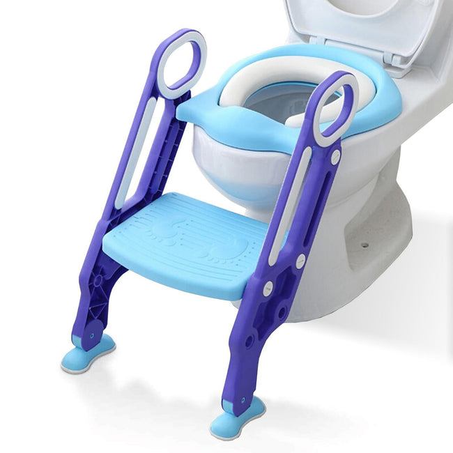 Cosmo Go Toilettentrainer mit Treppe Kinder Lerntöpfchen Hover Image