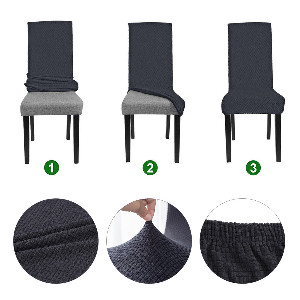 Cosmo Go Stretch Stuhlhusse Universal Wasserdicht Stuhlbezug