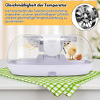 Cosmo Go Brutautomat Vollautomatisch Inkubator für Hühner 16 Eier