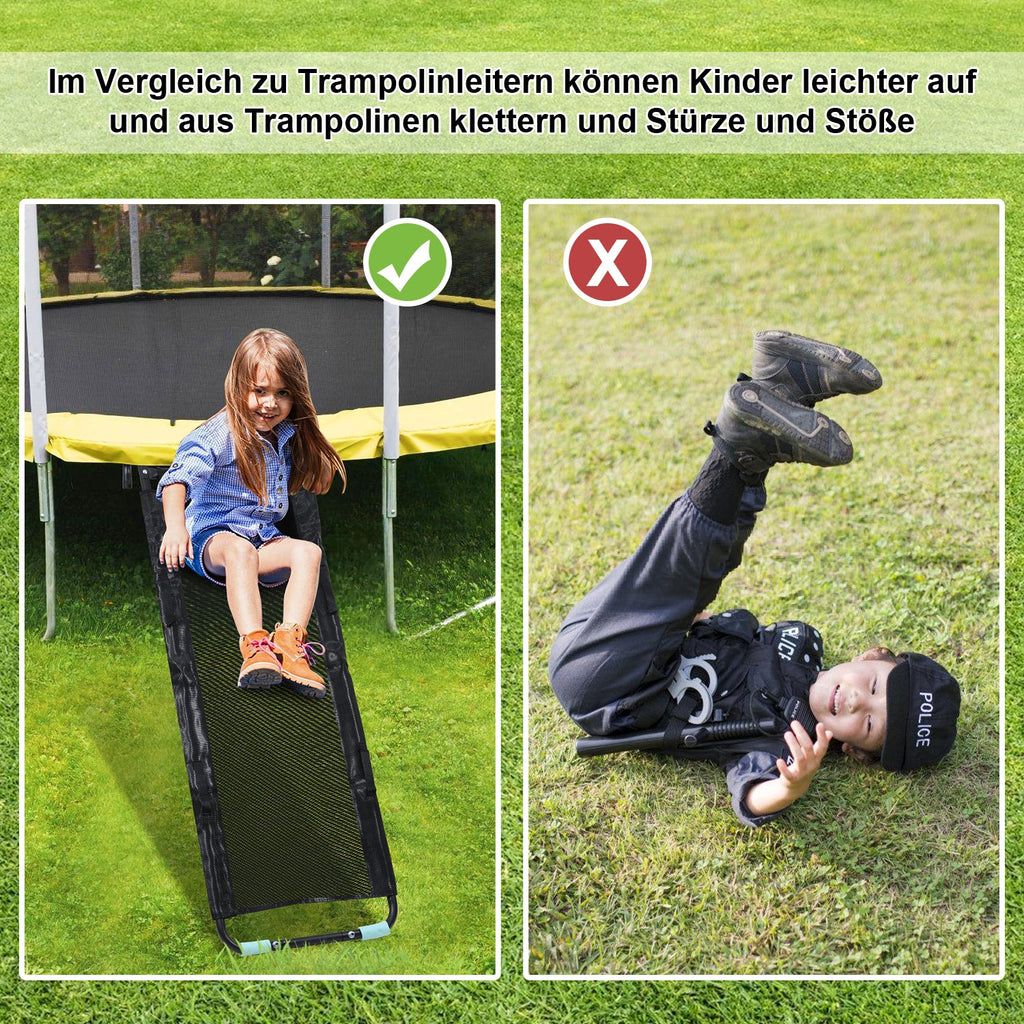Cosmo Go Trampolin Rutsche 150cm Belastbar 100KG