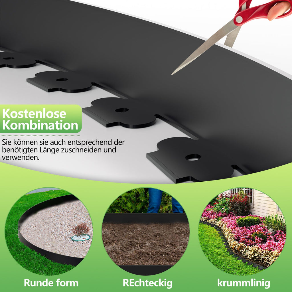 Cosmo Go Rasenkante Kunststoff Flexible