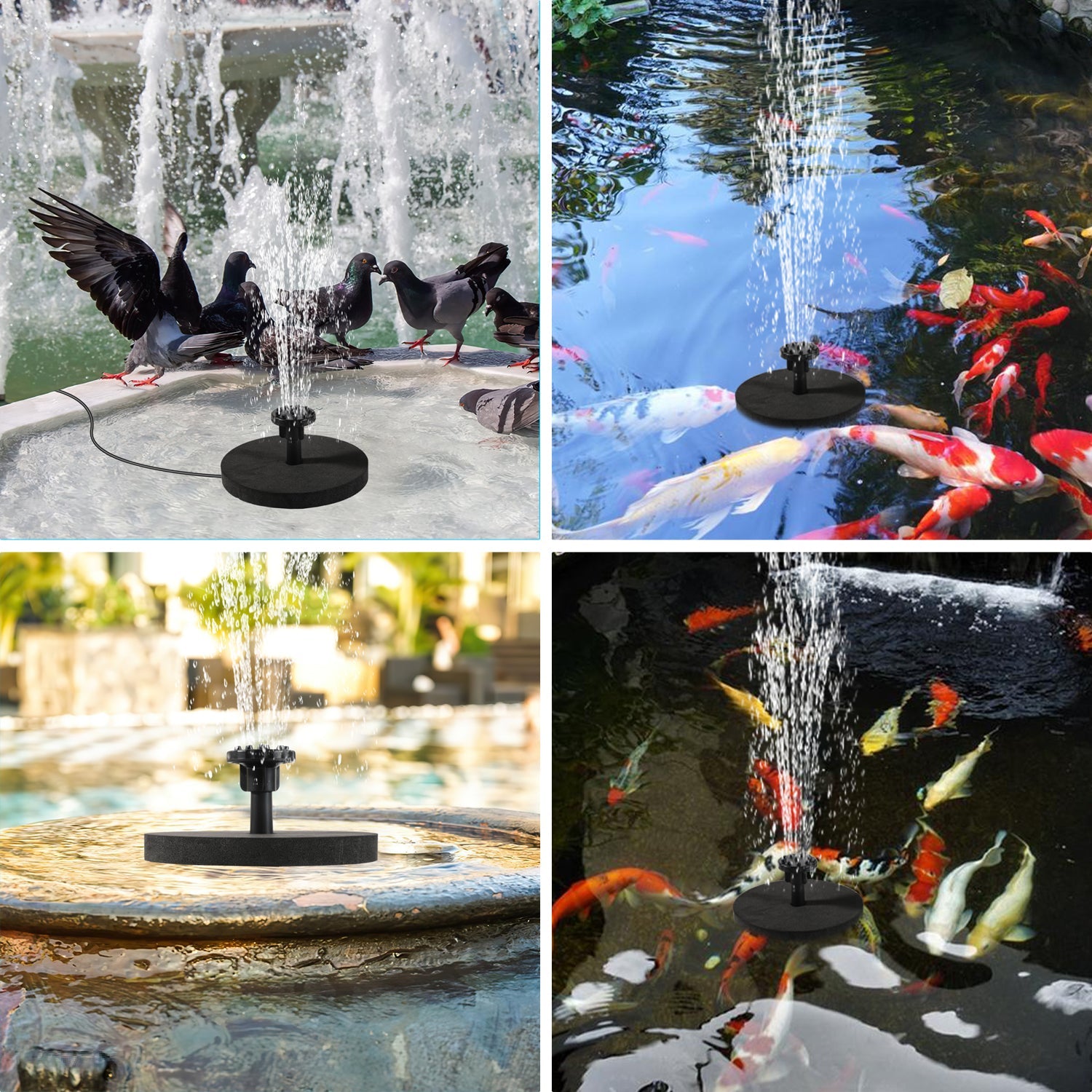 Cosmo Go SolarPumpe Teichpumpe 1.2W/1.5W/2.5W