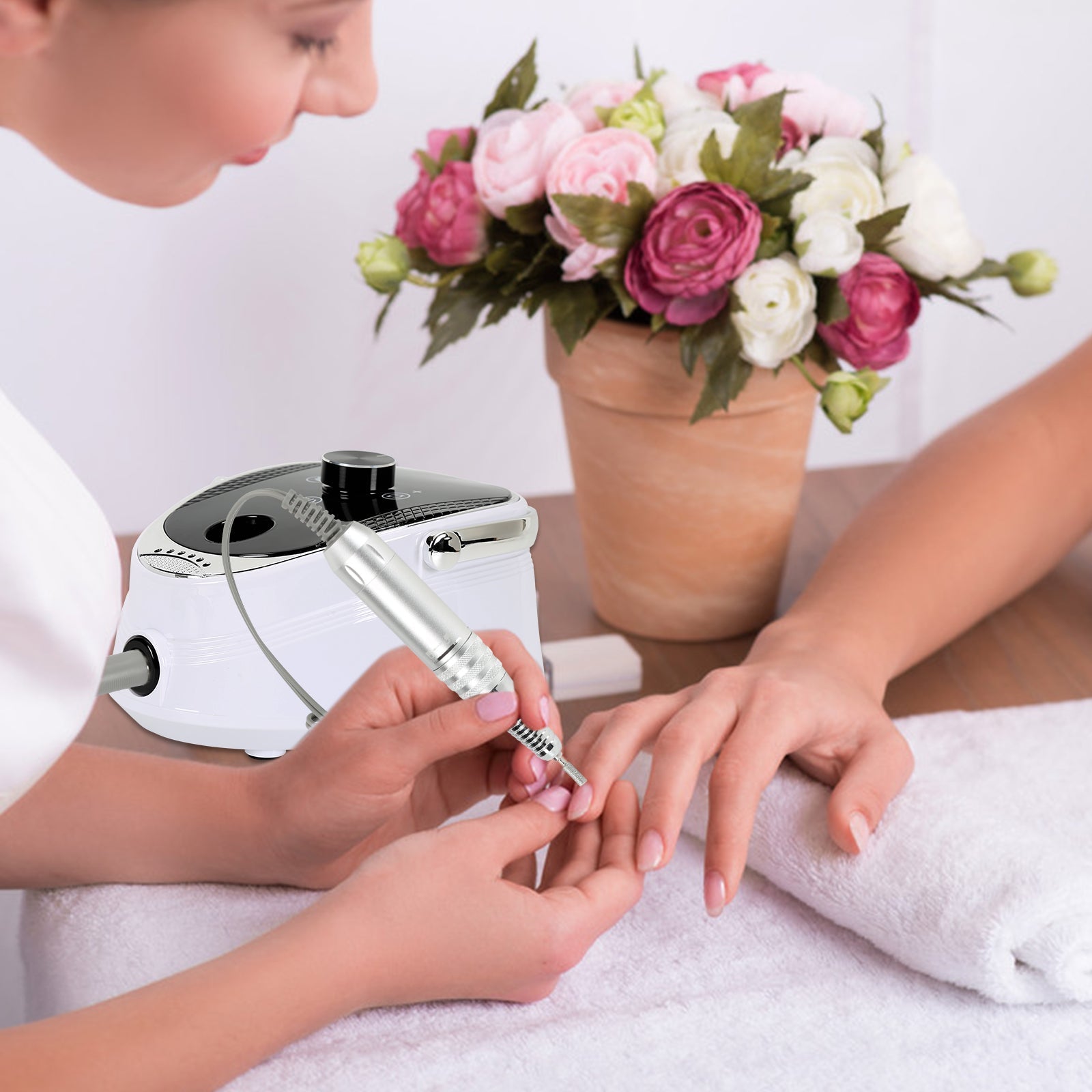 Cosmo Go Elektrische Nagelfräser Pediküre  35000 U/min