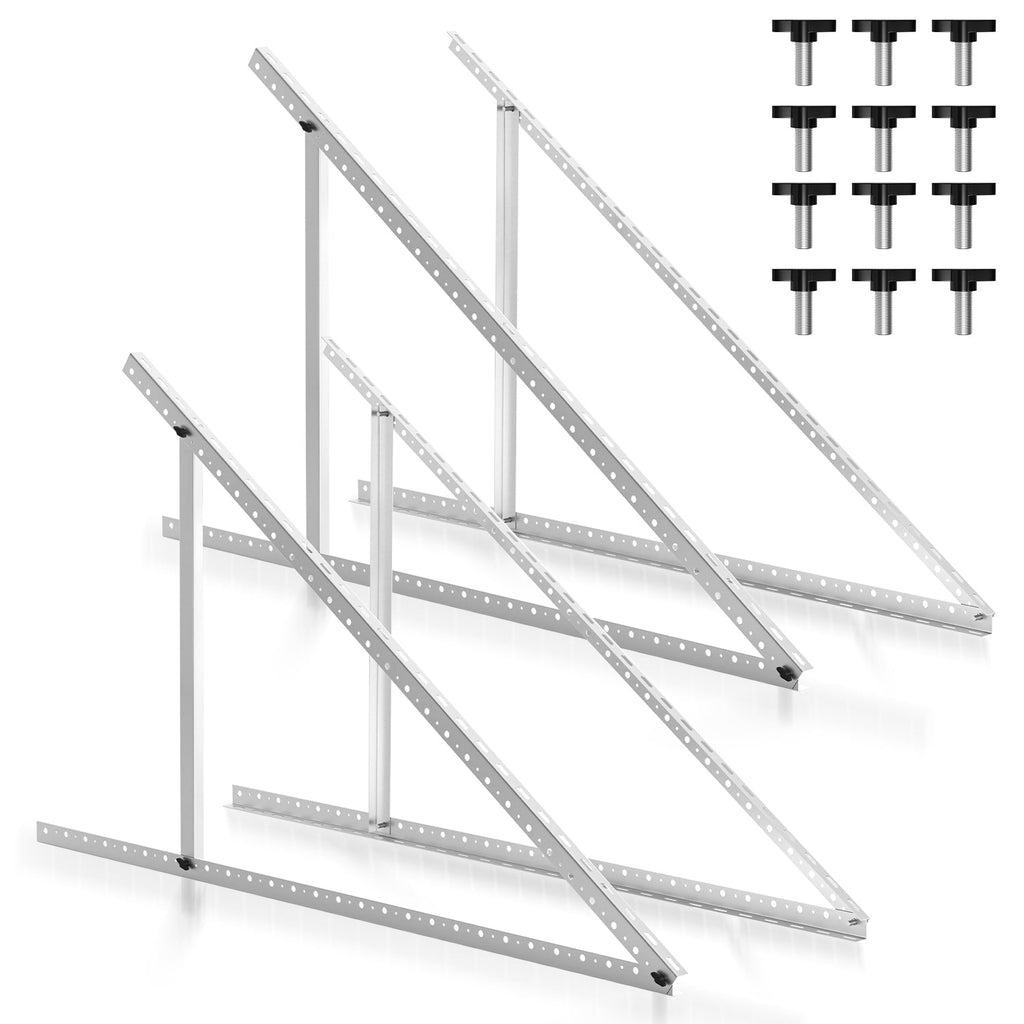 Cosmo Go Solarpanel PV Halterung 104cm 0°-90° 2/4 Stück