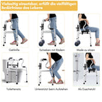 Cosmo Go Gehhilfe Leicht Rollator aus Aluminium bis 180 kg