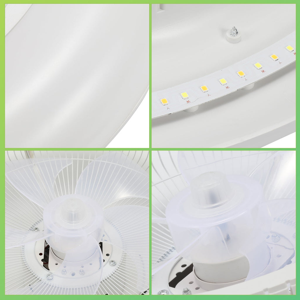 Cosmo Go Deckenventilator mit Beleuchtung 80W Dimmbar