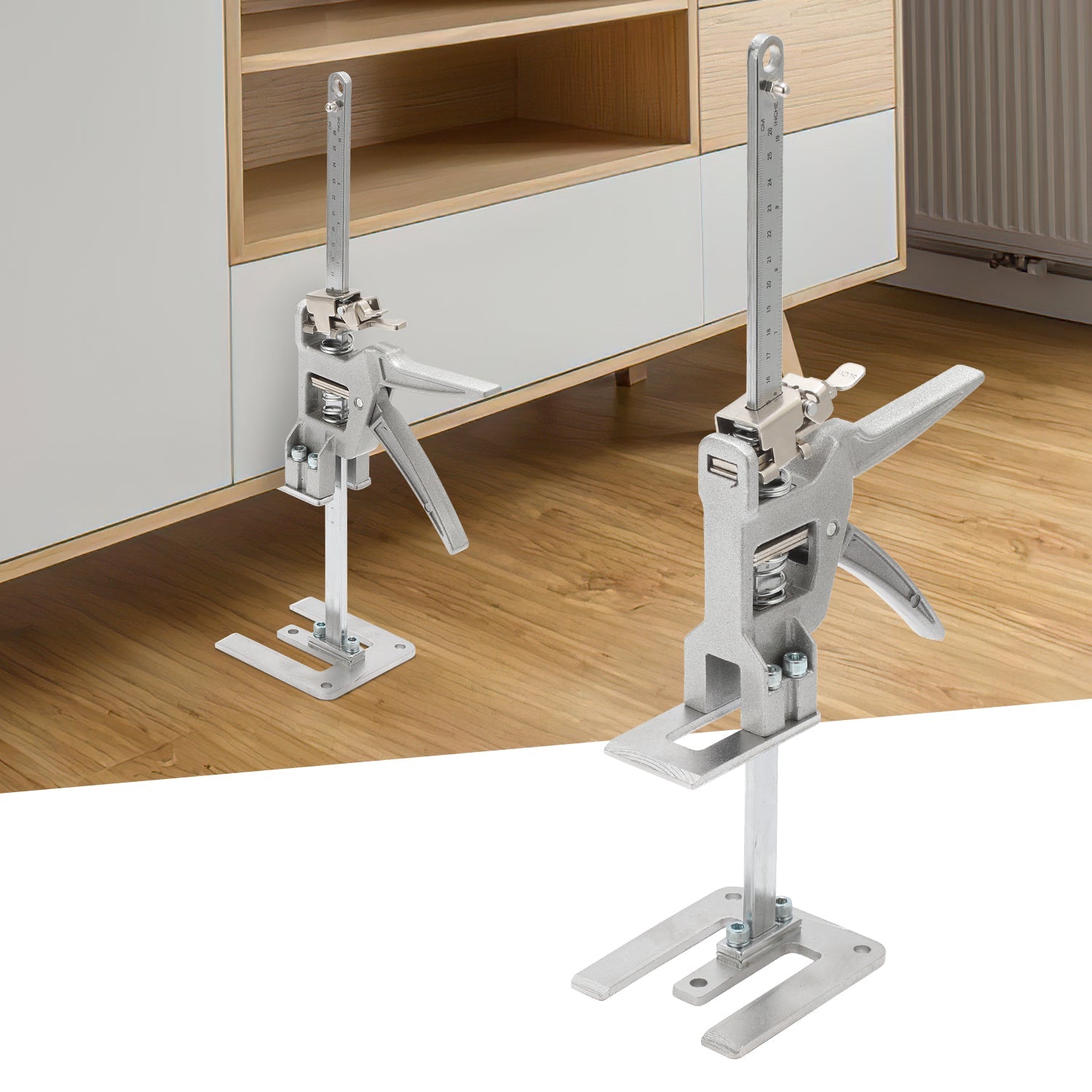 Cosmo Go Handwerkzeugheber Arm Arbeitssparender mit Skala 2 Stück