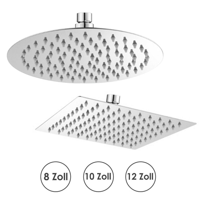 Cosmo Go  Regendusche Duschkopf Edelstahl 304 Hover Image