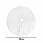 Cosmo Go Weihnachtsbaumdecke 78/90/122cm Plüsch Christbaumdecke