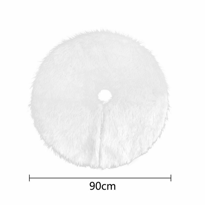 Cosmo Go Weihnachtsbaumdecke 78/90/122cm Plüsch Christbaumdecke