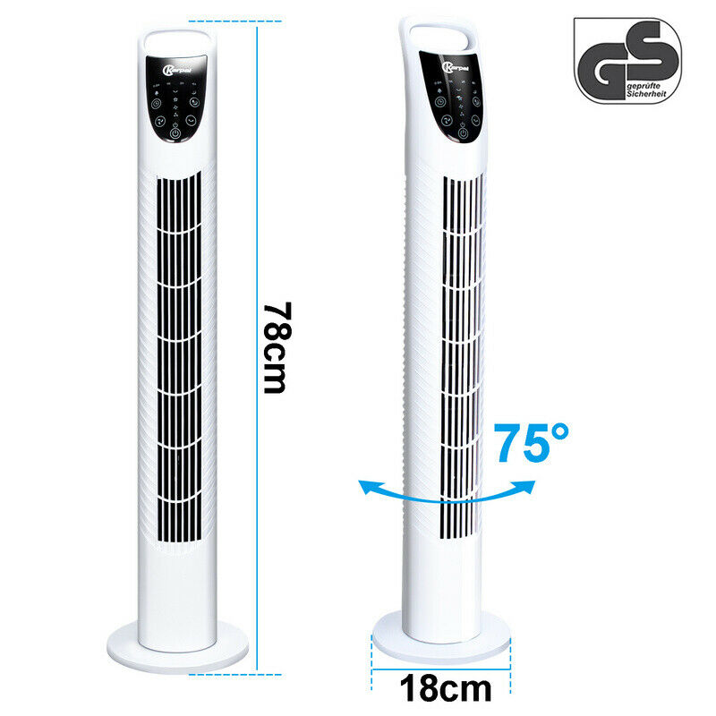 Cosmo Go Turmventilator mit Fernbedienung