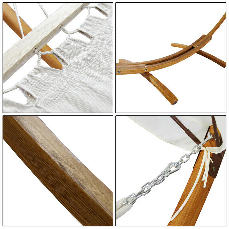 Cosmo Go Hängematte Holz Hammock mit Gestell