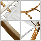 Cosmo Go Hängematte Holz Hammock mit Gestell
