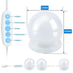 Cosmo Go LED Spiegelleuchte Dimmbar 10X