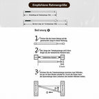 Cosmo Go Teleskopstange Duschstange 70-260cm